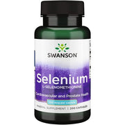 Swanson Selenium L-Selenomethionine 100mcg 200 Capsules