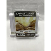 Gold & Cashmere - Kringle Candle Scented Wax Melts 2.25 Oz 1-Pack New