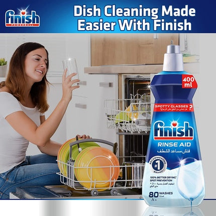 Finish Rinse Aid, 400 Ml