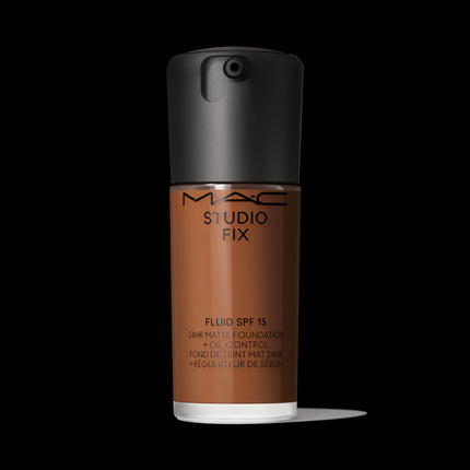 Mac Studio Fix Fluid Spf 15 24hr Matte Foundation Oil Control - 30 Ml