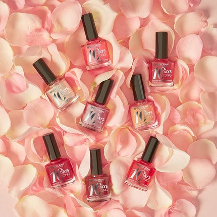 Deborah 10 Days Long Nail Polish No. 883 Taupe Rose - Long Lasting and UV Lamp Free