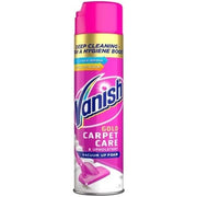 Vanish Carpet Cleaner + Upholstery Gold Power Foam Shampoo 600ml