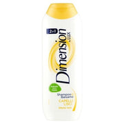 Dimension By Lux 2-in-1 Shampoo & Conditioner with Active Fruit Extracts for Smooth Hair 250ml