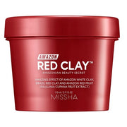 Missha Amazon Red Clay Pore Mask Wash Off 110ml - Cleansing Face Mask