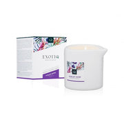 Exotiq Massage Candle Violet Rose