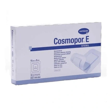 Hartmann Hartmann Cosmopor E Sterile Absorbent Adhesive Dressing 15x8cm 10 Units