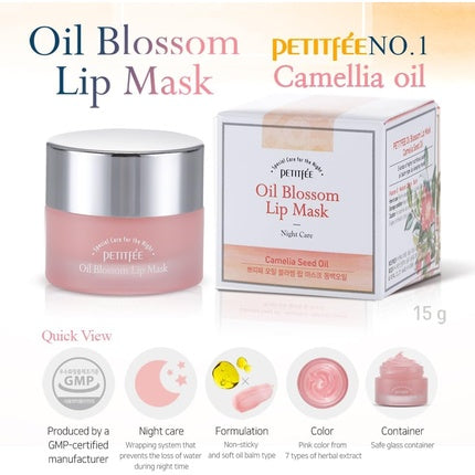 Oil Blossom Lip Mask Night Care