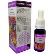Flowers of Life Stress Certified Organic Natural Flower Remedy 15ml Dropper and Spray