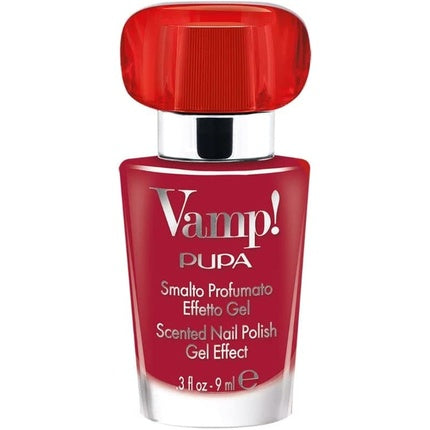 Pupa Vamp! Scented Gel Effect Nail Polish 212 Loving Red 9ml