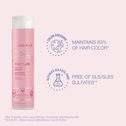 Joico InnerJoi Preserve Shampoo for Color Protection and Shine Sulfate and Paraben Free Vegan Formula 10.1 Fl Oz