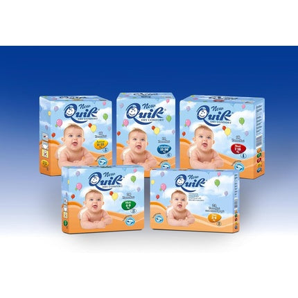 Quik Diapers Size 3 kg 4/9 20 Pieces
