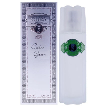 Cuba Green For Men After Shave 3.4 Oz