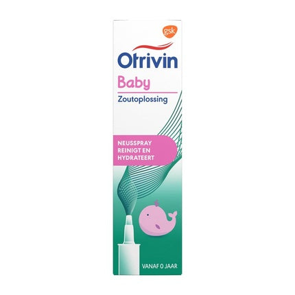 Otrivin Saline Solution For Baby - Gentle Nasal Care For Infants