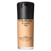 M.A.C Cosmetics Studio Fix Fluid Broad Spectrum SPF 15 Foundation C40 Light Beige 1 fl oz 30 mL