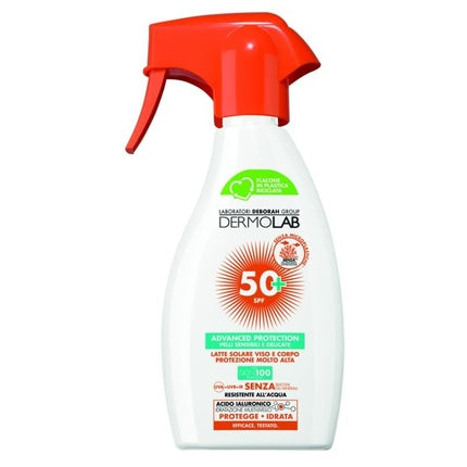 DERMOLAB SOLARE 250 ML FP50 LATTE TRIGGER ADVANCED Sun Protection