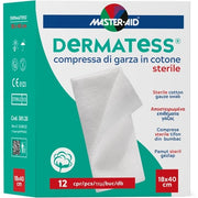 DERMATESS Cotton 12 Pieces 18x40cm