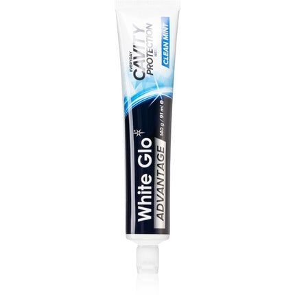 White Glo Advantage Cavity Whitening Toothpaste - Mint, 140 g