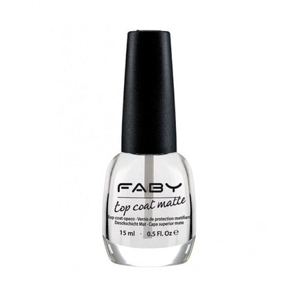Faby Matte Top Coat Nail Polish 15ml