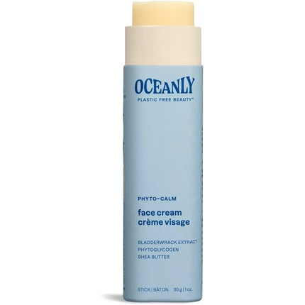 ATTITUDE Oceanly Face Cream Stick EWG Verified Plant and Mineral-Based Ingredients Vegan Skin Care Products PHYTO CALM Unscented 30 grams