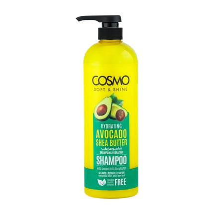 Cosmo Soft & Shine Hydrating Avocado & Shea Butter Hair Shampoo 338 Fl Oz