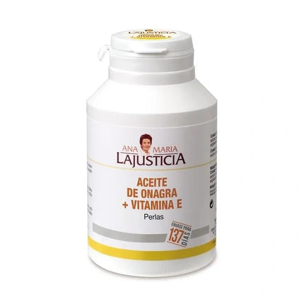 Ana Mara Lajusticia Evening Primrose Oil With Vitamin E 275 Pearls
