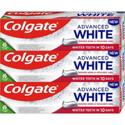 Colgate Advanced White Baking Soda & Volcanic Ash Trio Whitening Toothpaste - 3 X 75 Ml