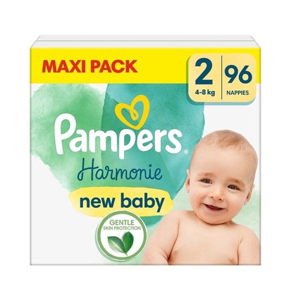 Pampers Harmonie Baby Diapers Size 2-MINI 96 Pieces