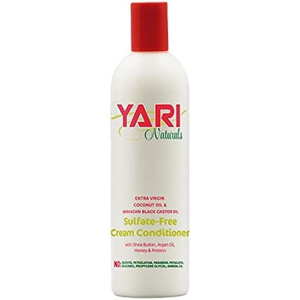 Yari Naturals Coconut Oil Jamaican Black Castor Oil Cream Conditioner 375ml
