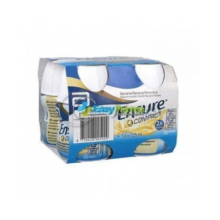 Abbott Ensure Compact Highcalorie Nutritional Supplement Banana Flavor 4x125ml