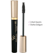 Golden Rose Perfect Lashes Ultra Volume x4 Mascara Black by Erkul Cosmetics
