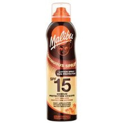 Malibu Continuous Sun Lotion Spray Spf 15 175 Ml