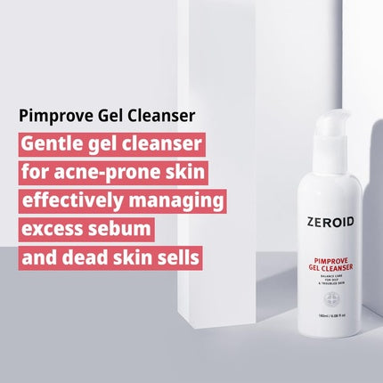 Zeroid Pimprove Gel Cleanser 180ml
