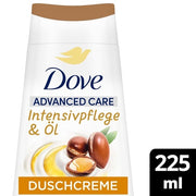 Dove Advanced Care Nourishing Shower Cream Intensive Care & Oil 225ml