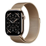 Apple Watch Series 11 Titanium Gold Cellular 46mm With Milanese Loop Gold Ml