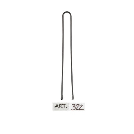 Xanitaliapro Record Life Hairpins Smooth Black 5cm 20 Pieces