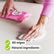 Marcel's Green Soap Hygienic Moist Cleaning Wipes Sandalwood & Cardamom
