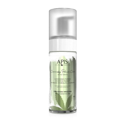 Apis Cannabis Home Care Soothing Face Wash Foam With Hemp Hydrosol 150ml