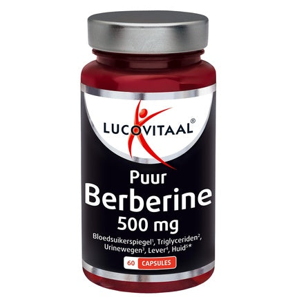 Lucovitaal Berberine Pure 500 Milligrams - Dietary Supplement