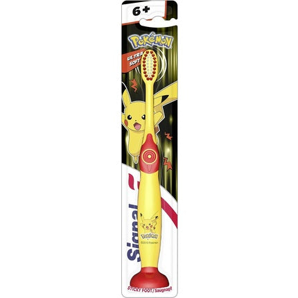Signal Junior Pokémon Toothbrush for Kids 6+ with Ultra Soft Bristles