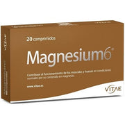Vitae Magnesium6 20 Tablets with 6 Magnesium Salts Taurine and Vitamin B6