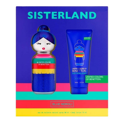 Set Sisterland Blue Neroli Edt 80ml + Body Lotion 75ml