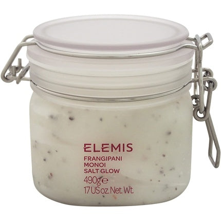 Elemis Frangipani Monoi Salt Glow Skin Softening Body Scrub 490g