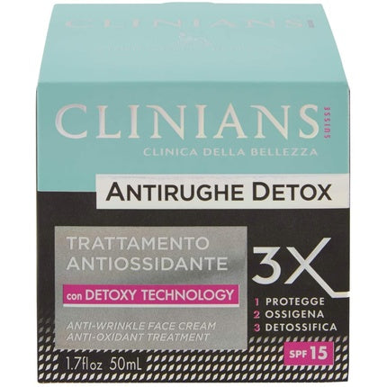 Clinians Detox Antioxidant Anti-Wrinkle 50ml