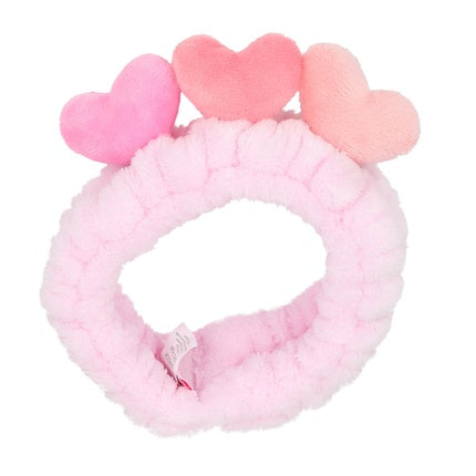 Topmodel Head Band With Hearts Beauty And Me - Pink