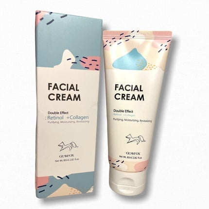 Glamfox Double Effect Retinol Collagen Facial Cream 80 Ml