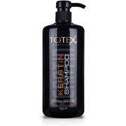 Totex Hair Keratin Shampoo Premium Hair Care 750ml Hydrating and Nourishing Deep Moisturising Quick Repair of Damaged Hair For All Hair Types