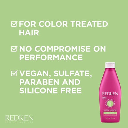 Redken Nature + Science Color Extend Vegan Conditioner for Color-Treated Hair Infused with Ginseng 250ml