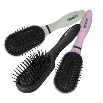 Ebelin Compact Travel Hair Brush - Essential Sleek Styling Tool In Compact Size