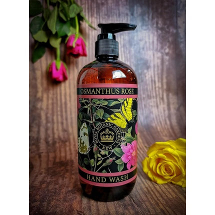 The English Soap Company Kew Gardens Hand and Body Wash with Aloe Vera and Vitamin E Osmanthus Rose Scent 500ml