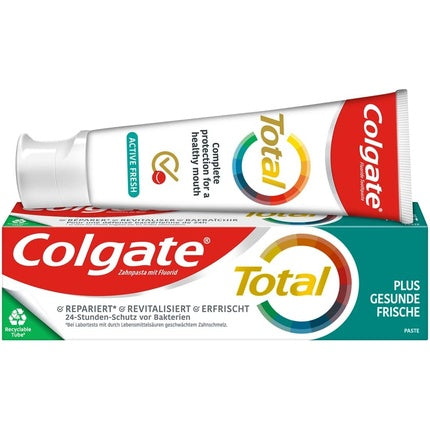 Colgate Total Plus Healthy Freshness Toothpaste 75ml - Mint Flavored Cavity and Plaque Protection